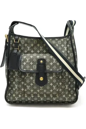LOUIS VUITTON Dames, Pre-owned, Zwart, Maat: ONE Size Leer