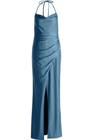 Vera Mont Dames, Jurken, Blauw, Maat: XS Polyamide