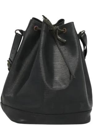 LOUIS VUITTON Dames, Pre-owned, Zwart, Maat: ONE Size Leer