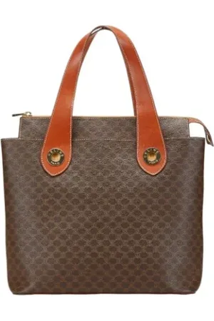 Céline Dames, Pre-owned, Bruin, Maat: ONE Size Leer