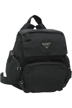 Prada Dames, Pre-owned, Zwart, Maat: ONE Size Nylon