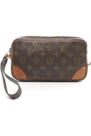 LOUIS VUITTON Dames, Pre-owned, Bruin, Maat: ONE Size Leer