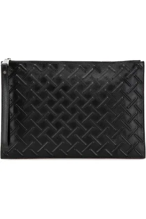 Bottega Veneta Heren, Pre-owned, Zwart, Maat: ONE Size Leer