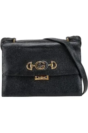 Gucci Dames, Pre-owned, Zwart, Maat: ONE Size Leer