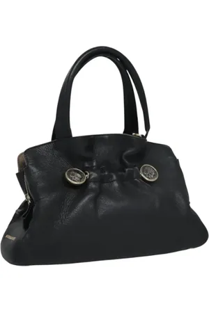Bvlgari Dames, Pre-owned, Zwart, Maat: ONE Size Leer