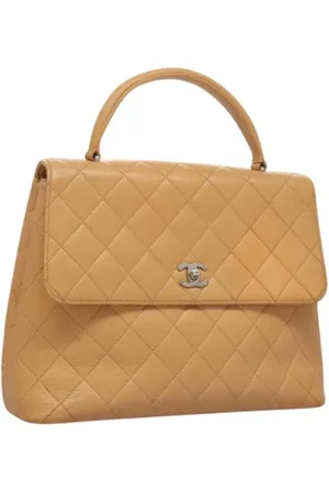 CHANEL Dames, Pre-owned, , Maat: ONE Size Leer