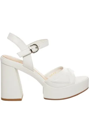 Jeannot Dames, Schoenen, Wit, Maat: 38 EU Leer