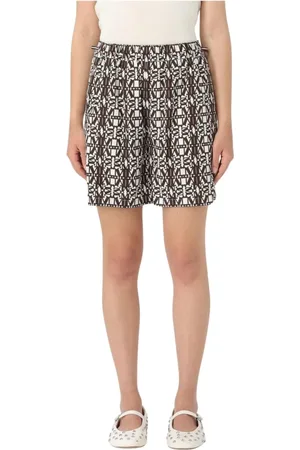 Max Mara Dames, Korte broeken, Bruin, Maat: XS