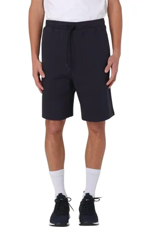 HUGO BOSS Heren, Korte broeken, Blauw, Maat: XL Katoen