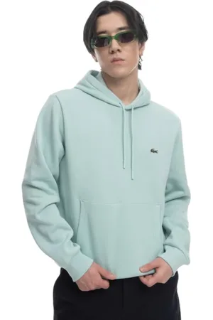 Lacoste Heren, Sweatshirts & Hoodies, Blauw, Maat: XL Katoen