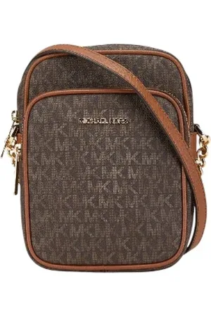 Michael Kors Dames, Pre-owned, Bruin, Maat: ONE Size Leer