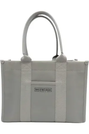 Balenciaga Dames, Pre-owned, Grijs, Maat: ONE Size Leer