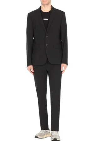 Dsquared2 Heren, Pakken, Zwart, Maat: L Tweed