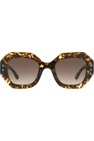 Isabel Marant Unisex, Accessoires, Bruin, Maat: 52 MM