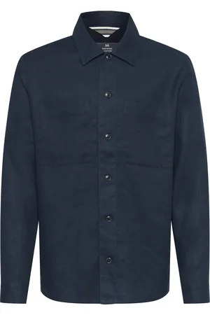 Matinique Heren, Overhemden, Blauw, Maat: M