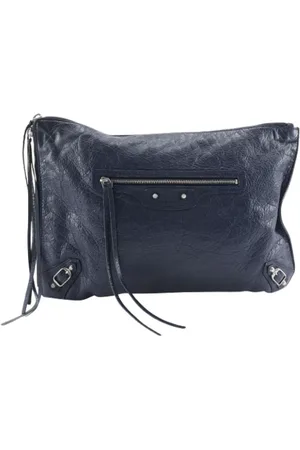 Balenciaga Dames, Pre-owned, Blauw, Maat: ONE Size Leer
