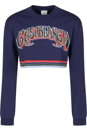 Casablanca Dames, Truien, Blauw, Maat: XS