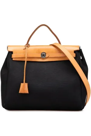 Hermès Dames, Pre-owned, Zwart, Maat: ONE Size Leer