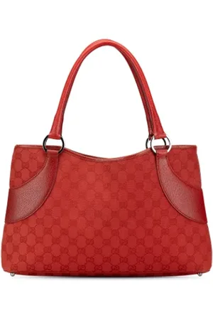 Gucci Dames, Pre-owned, Rood, Maat: ONE Size Zijde