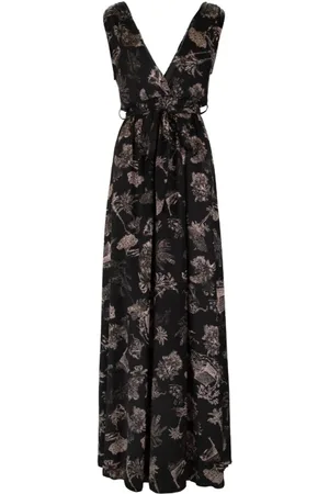 ANIYE BY Dames, Jurken, Zwart, Maat: 2XS Leer