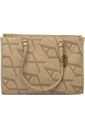 Armani Exchange Dames, Tassen, Bruin, Maat: ONE Size Leer