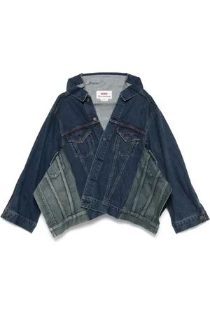 JUNYA WATANABE Dames, Blouses & Shirts, Blauw, Maat: M Denim