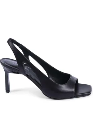 Calvin Klein Dames, Schoenen, Zwart, Maat: 39 EU Leer