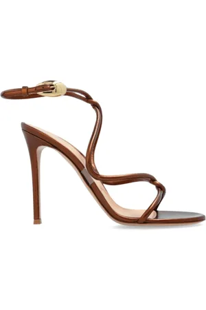 Gianvito Rossi Dames, Schoenen, Bruin, Maat: 38 1/2 EU