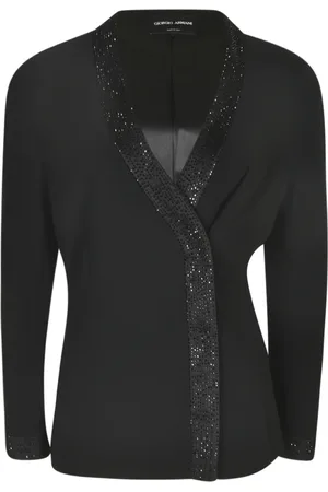 Giorgio Armani Dames, Jassen, Zwart, Maat: XS