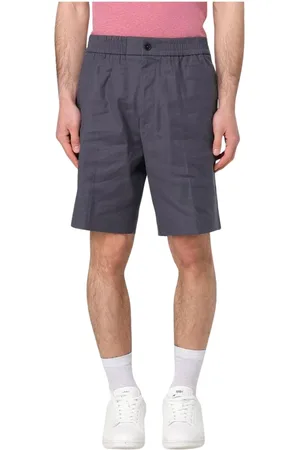 Calvin Klein Heren, Korte broeken, Grijs, Maat: W34 Katoen