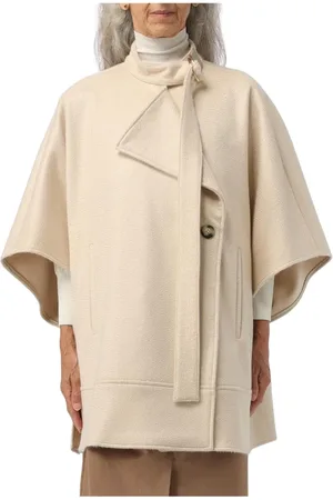 Max Mara Dames, Jassen, Bruin, Maat: ONE Size Wol