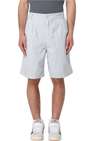 Carhartt Heren, Korte broeken, Grijs, Maat: W30 Katoen