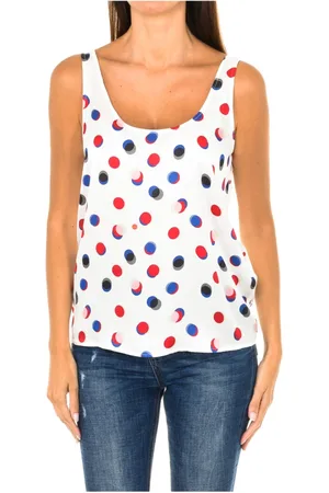 Emporio Armani Dames, Tops, Veelkleurig, Maat: S Viscose
