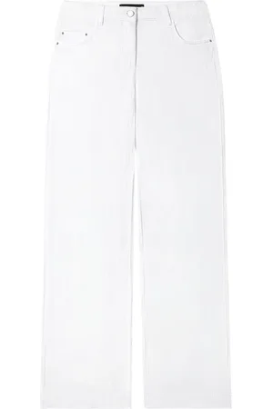 Luisa Cerano Dames, Jeans, Wit, Maat: M Denim