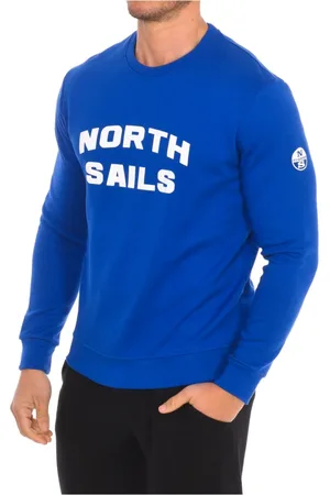 North Sails Heren, Sweatshirts & Hoodies, Blauw, Maat: S Nylon