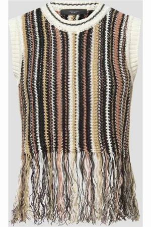 Max Mara Dames, Truien, Veelkleurig, Maat: L Linnen