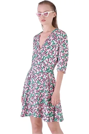 Silvian Heach Dames, Jurken, Veelkleurig, Maat: L Viscose