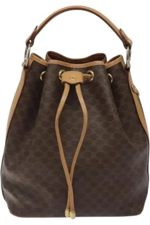 Céline Dames, Pre-owned, Bruin, Maat: ONE Size Leer