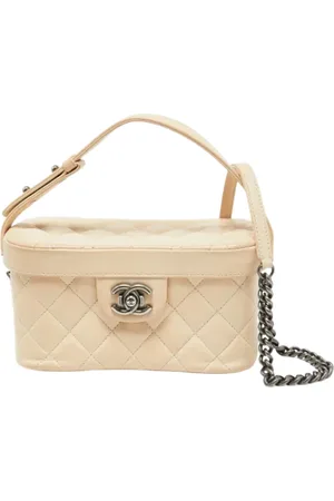 CHANEL Dames, Pre-owned, , Maat: ONE Size Leer