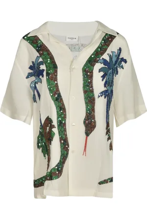 P.A.R.O.S.H. Dames, Blouses & Shirts, Veelkleurig, Maat: M