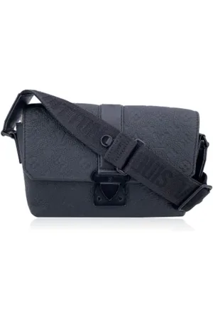 LOUIS VUITTON Dames, Pre-owned, Zwart, Maat: ONE Size Leer