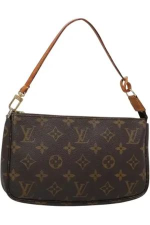 LOUIS VUITTON Dames, Pre-owned, Bruin, Maat: ONE Size Leer