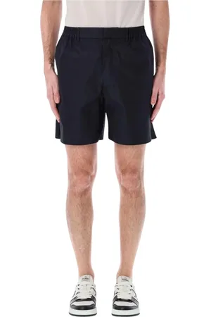 Fendi Heren, Korte broeken, Zwart, Maat: M