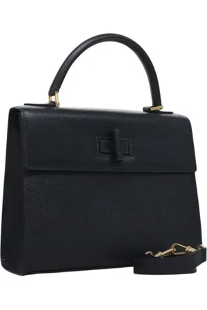 Céline Dames, Pre-owned, Blauw, Maat: ONE Size Leer