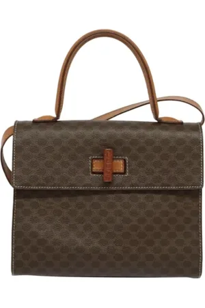 Céline Dames, Pre-owned, Bruin, Maat: ONE Size Leer