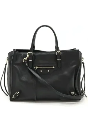 Balenciaga Dames, Pre-owned, Zwart, Maat: ONE Size Leer