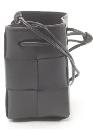Bottega Veneta Dames, Pre-owned, Zwart, Maat: ONE Size Leer