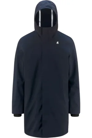 K-Way Heren, Mantels, Blauw, Maat: 3XL