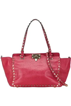 VALENTINO Dames, Pre-owned, Roze, Maat: ONE Size Leer