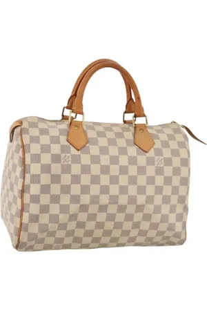 LOUIS VUITTON Dames, Pre-owned, Wit, Maat: ONE Size Leer